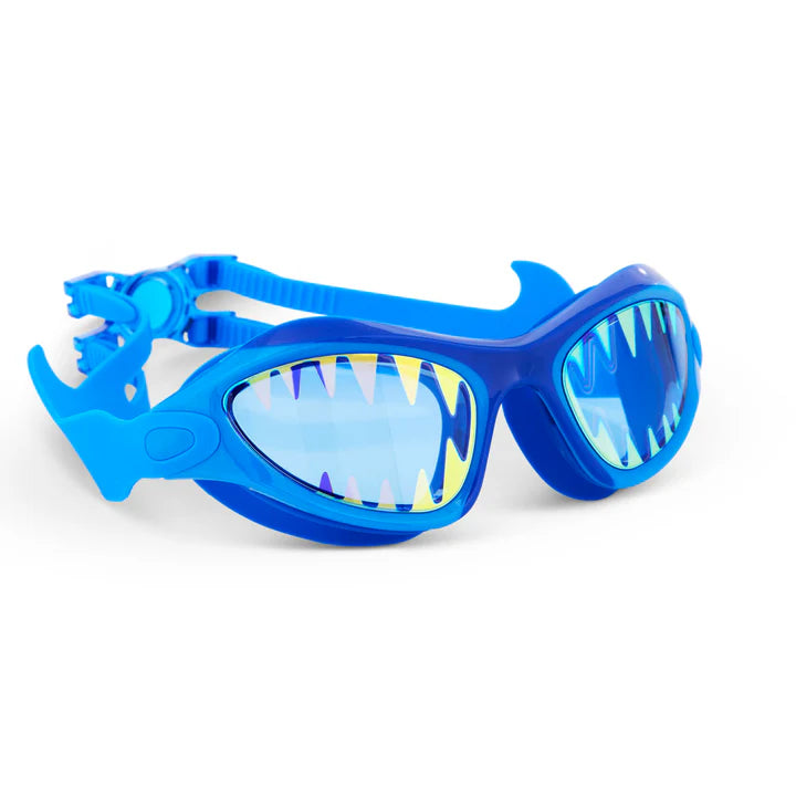 BLING2O Megamouth RipTide Blue Swim Goggles