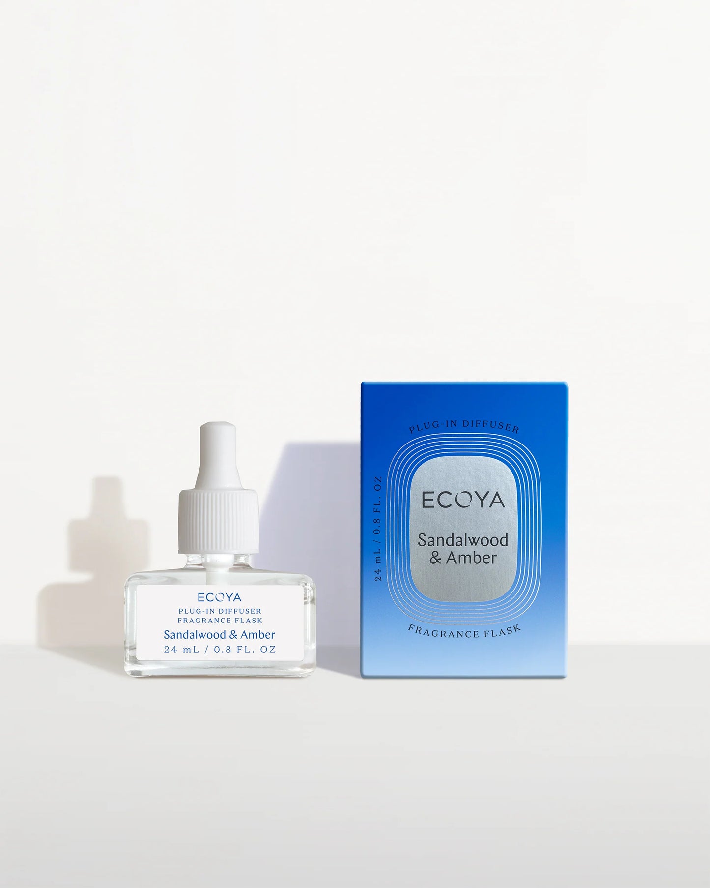 Plug-In Diffuser Fragrance Flask: Sandalwood & Amber