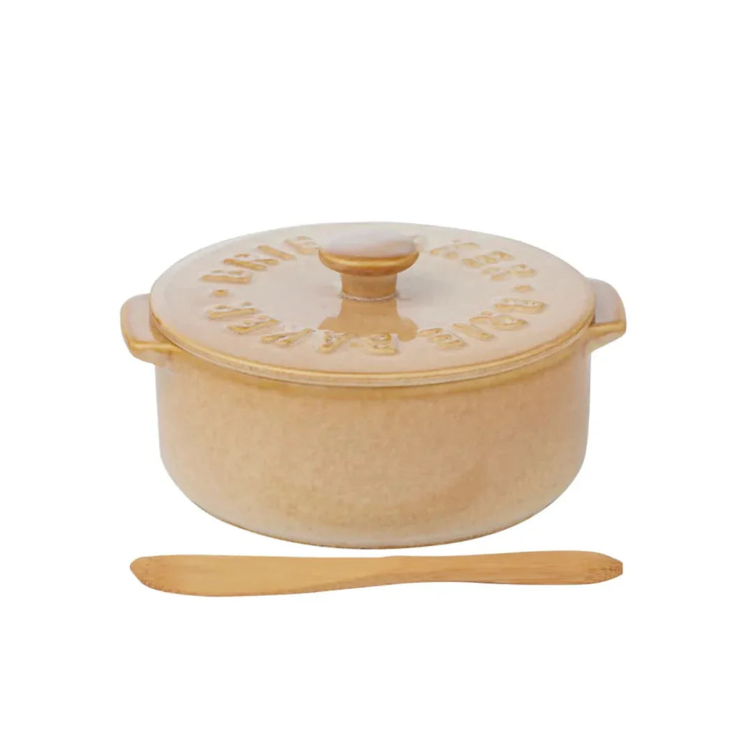 Assemble Loire Ceramic Brie Baker Natural