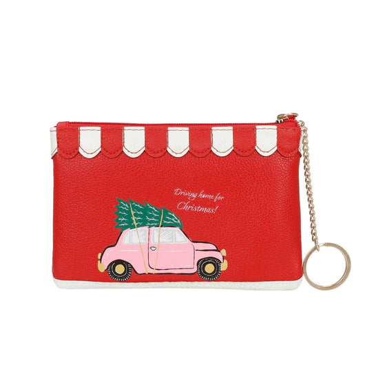 Vendula London No.25 Mistletoe Lane Zipper Coin Purse