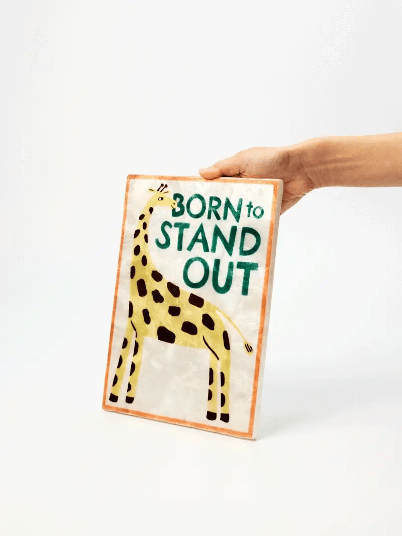 FUN HOUSE TILE GIRAFFE