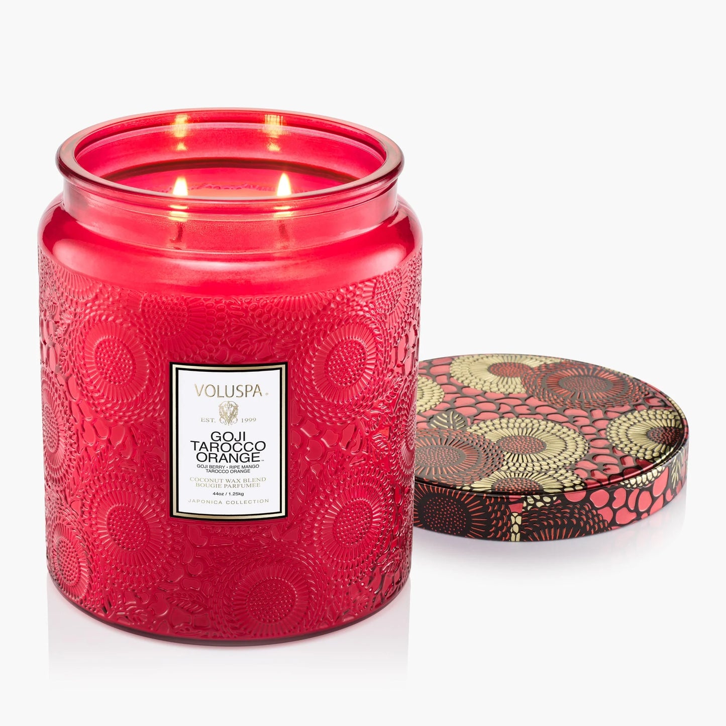 Goji Tarocco Orange Luxe Jar Candle