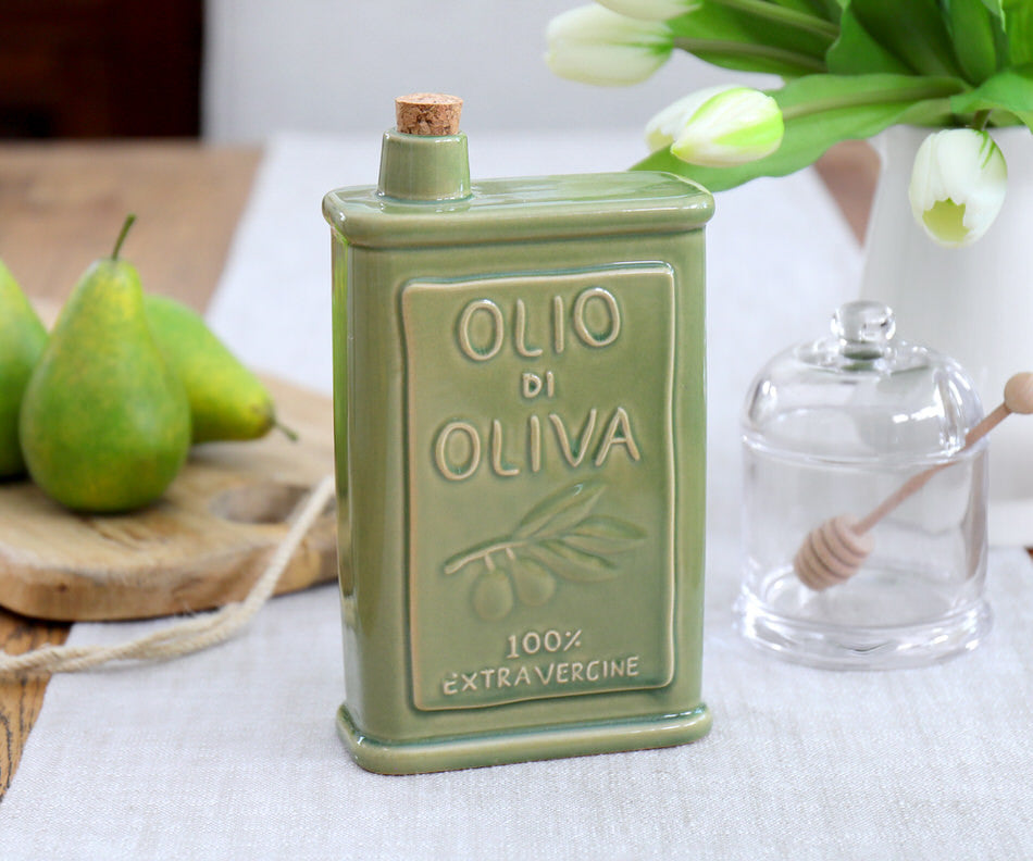Assemble Olive Oil Bottle Green