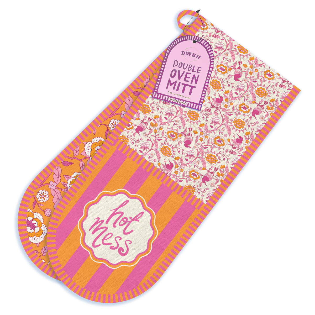 Hot Mess Double Oven Mitt