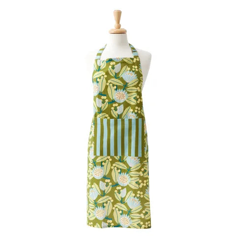 Kirra Cotton Apron - Olive
