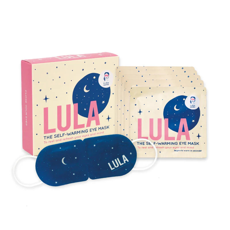 Rose Lula Self-Warming Eye Mask