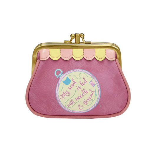 Vendula Sewing Shop Raspberry Edition Clipper Coin Purse