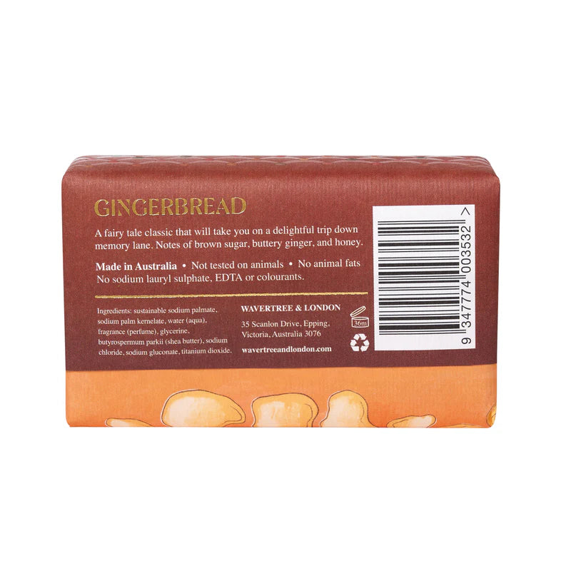 Gingerbread Soap Bar 200g