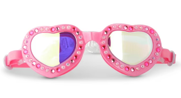 BLING2O Pink Lace Bow Swim Goggles