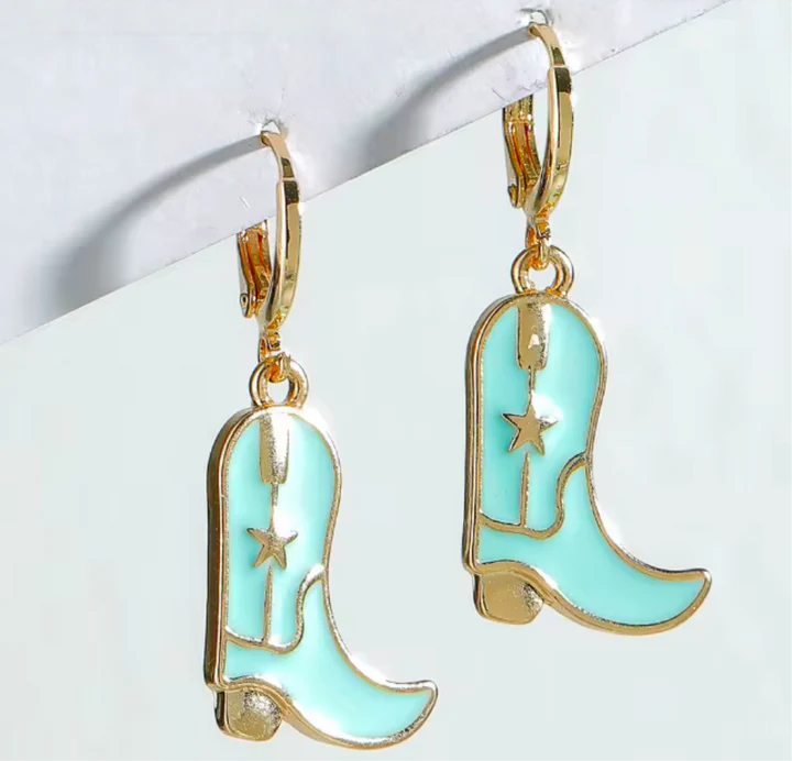Cowboy Boot Earrings