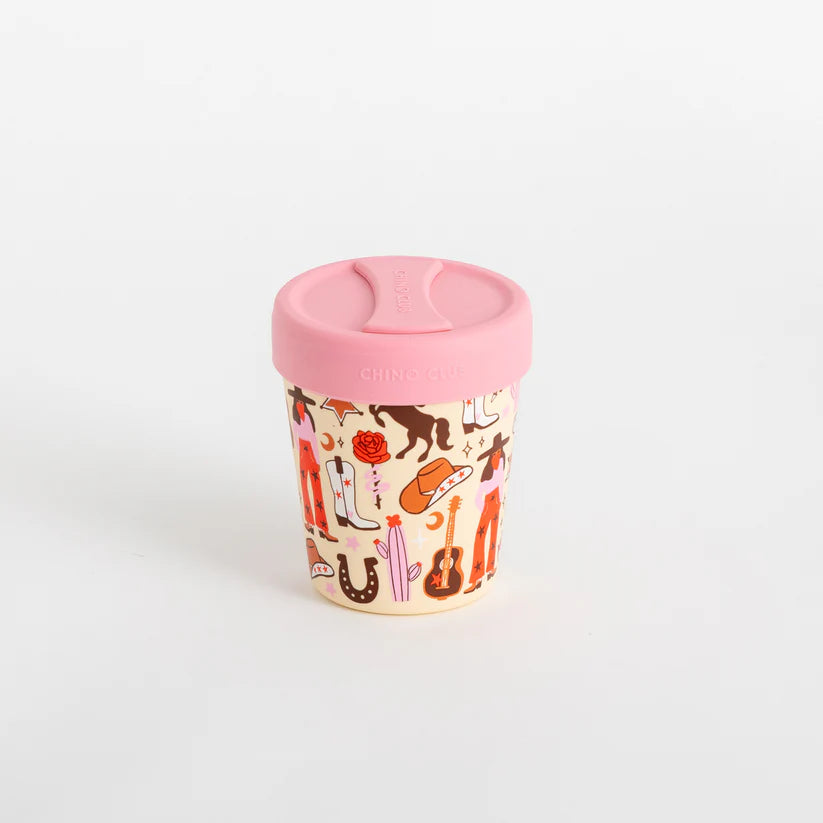 Chino Club Cowgirl 8oz Stainless Steel Coffee Cup