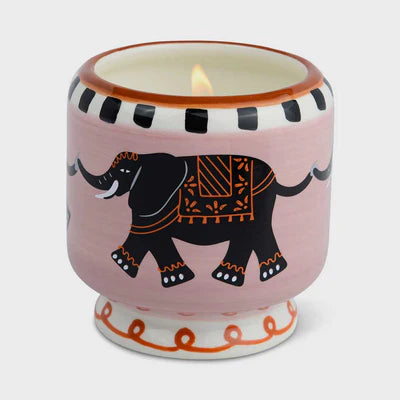 Adopo 226g Elephant Candle - Tobacco & Vanilla