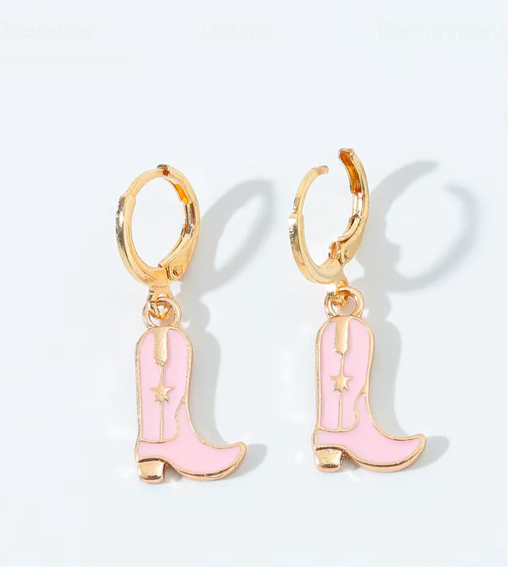 Cowboy Boot Earrings
