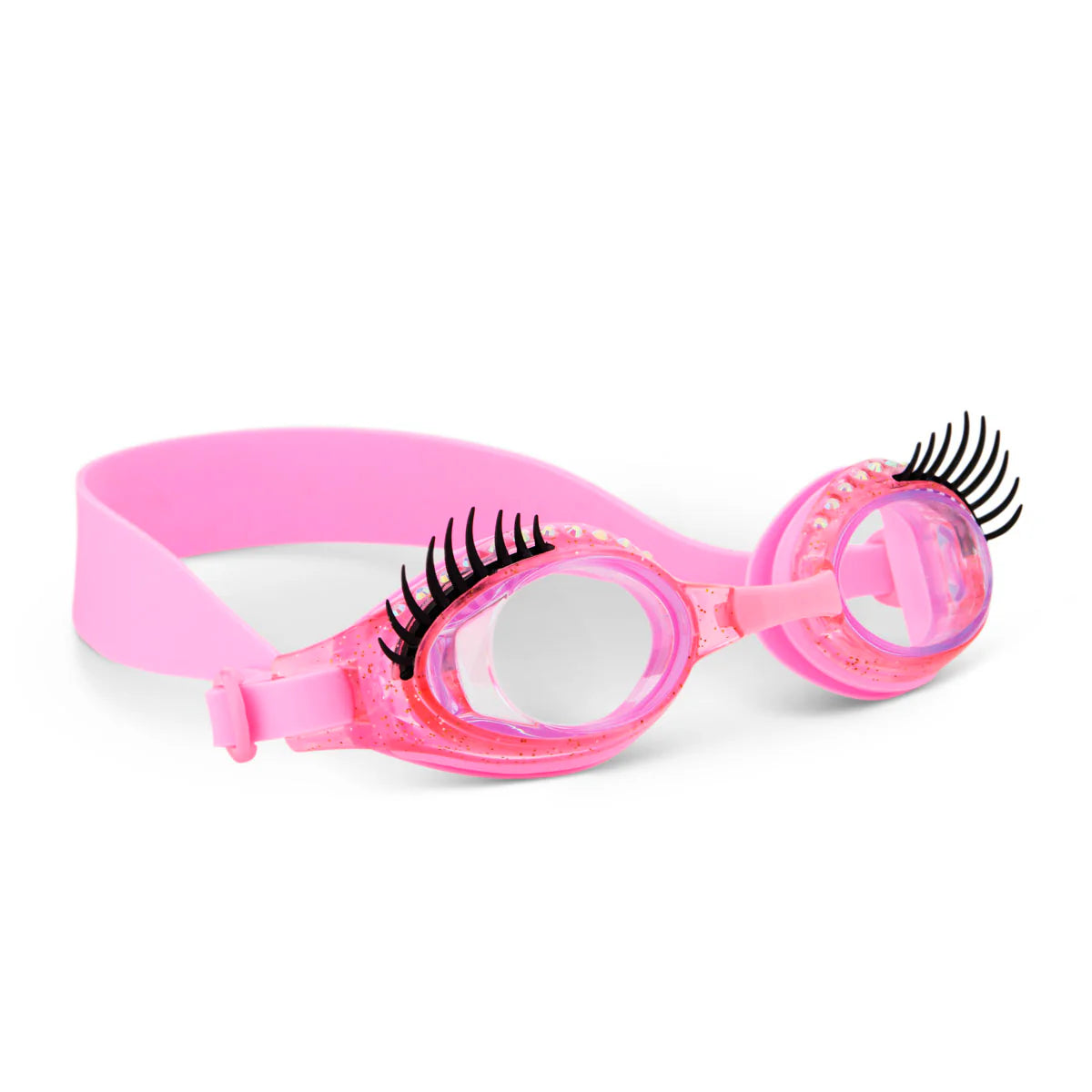 BLING2O Powder Puff Lash Pink Swim Goggles