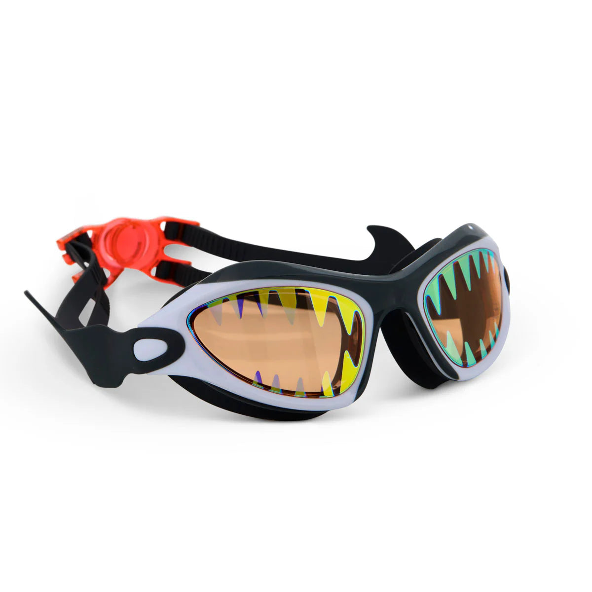 BLING2O Megamouth Great White Shark Swim Goggles