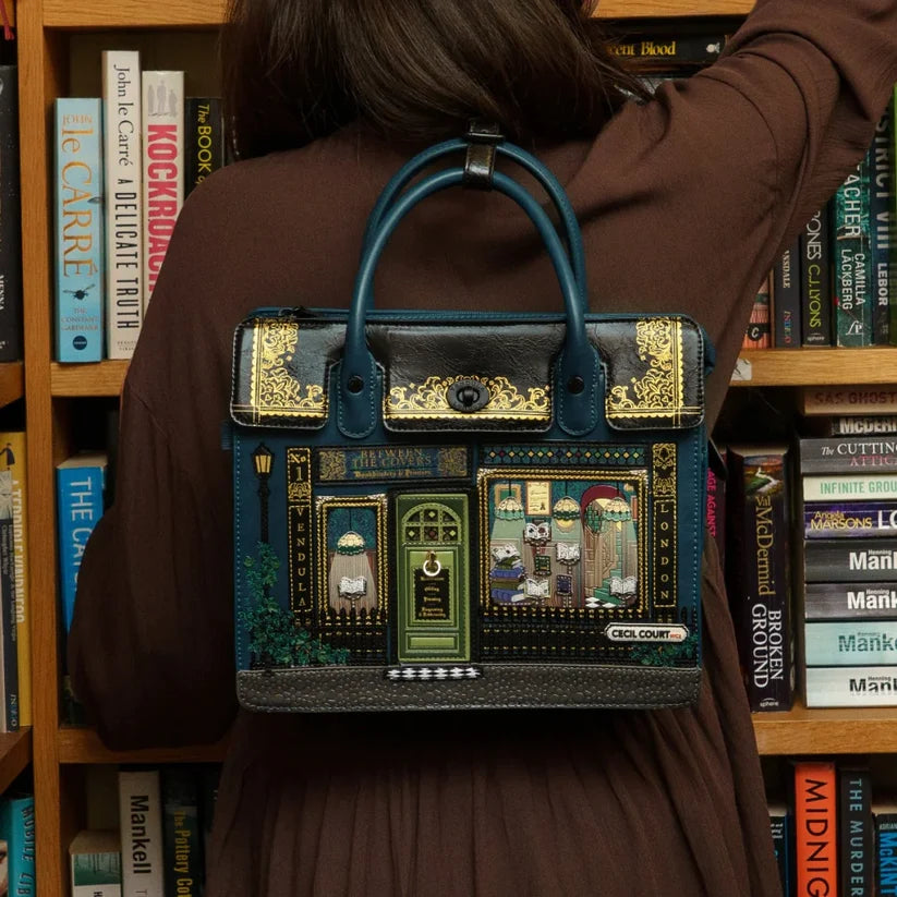 BETWEEN THE COVERS BOOKBINDERS HARRIET BACKPACK