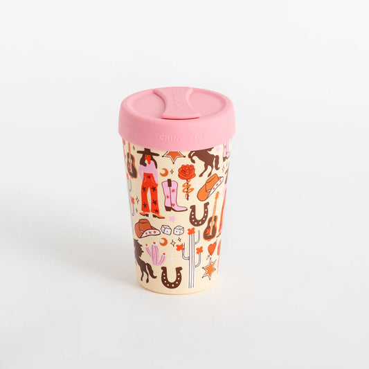 Chino Club Cowgirl 12oz Stainless Steel Coffee Cup