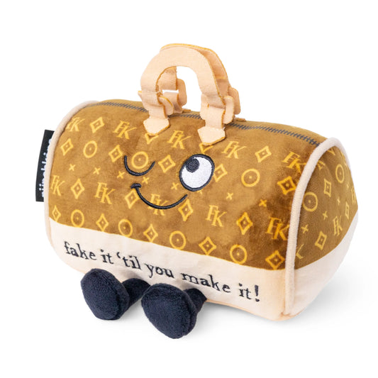 "Fake It Til You Make It" Handbag Plush