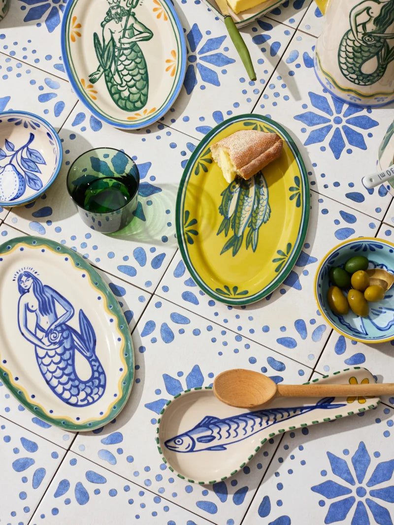 PICCOLO VITA PLATE MERMAID