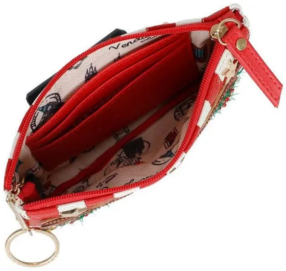 Vendula London No.25 Mistletoe Lane Zipper Coin Purse