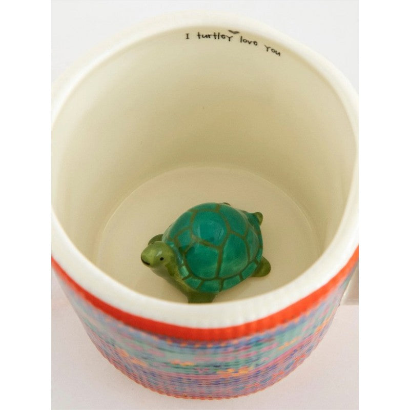 Peekaboo Turtle Mug