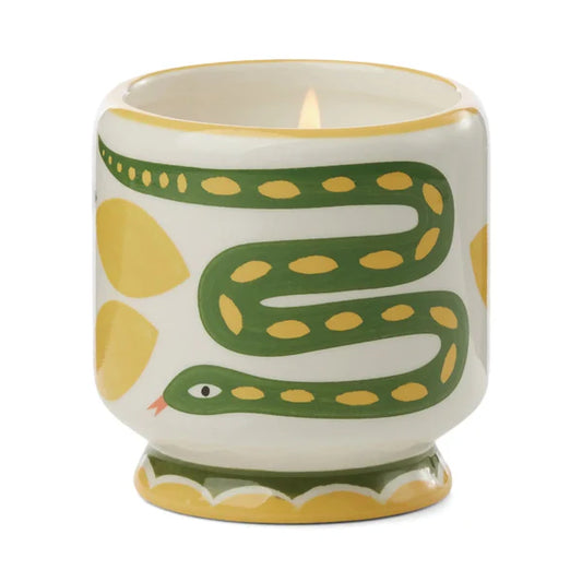 Wild Lemongrass - 8 oz / 226g ceramic Candle