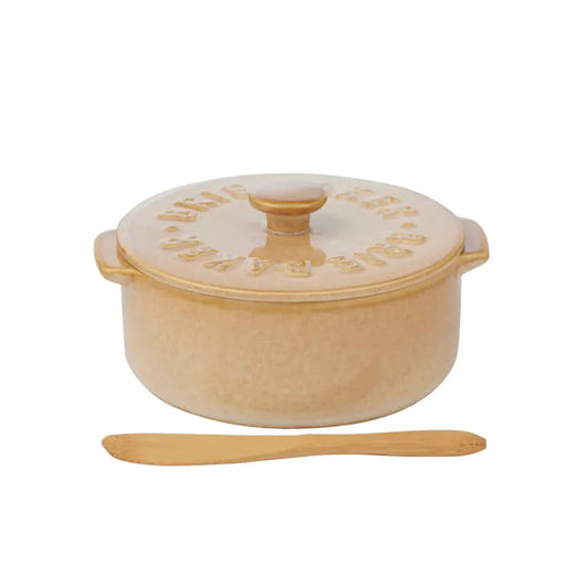 Assemble Loire Ceramic Brie Baker Natural