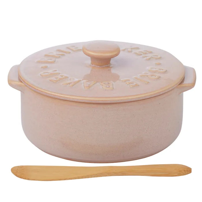 Assemble Loire Ceramic Brie Baker Rosa