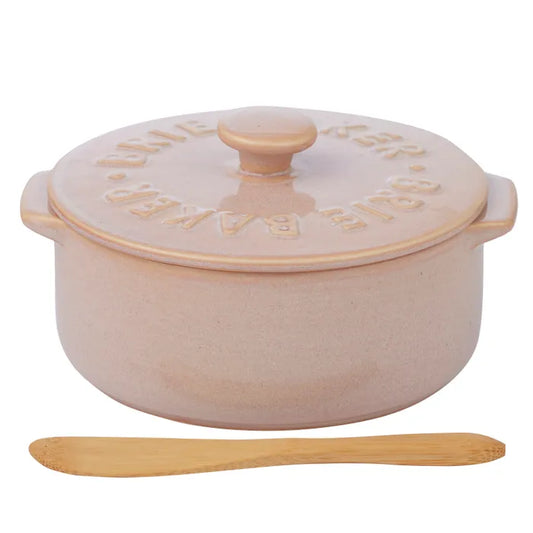Assemble Loire Ceramic Brie Baker Rosa