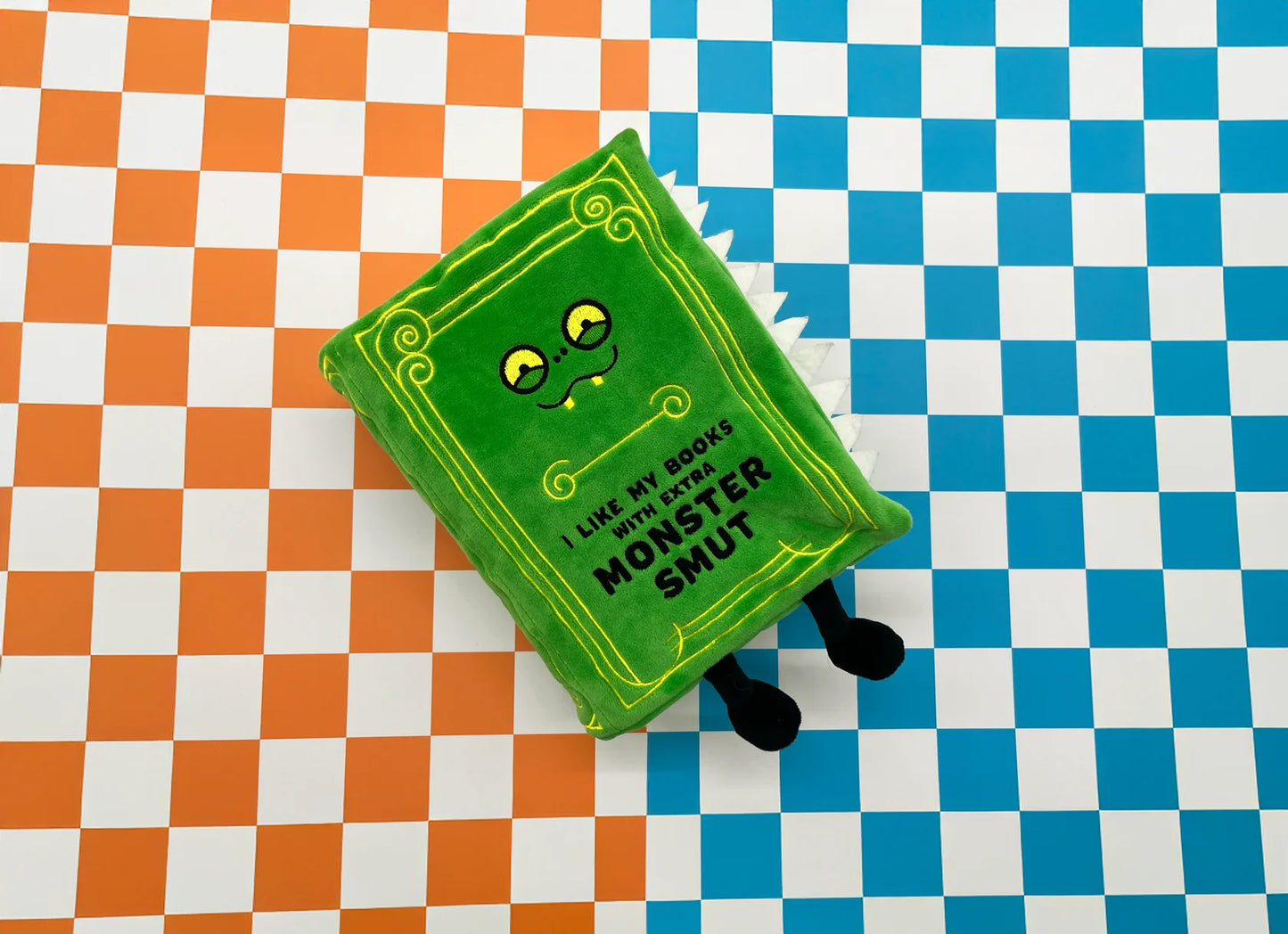 "I Like My Books With Extra Monster Smut" Book Plush