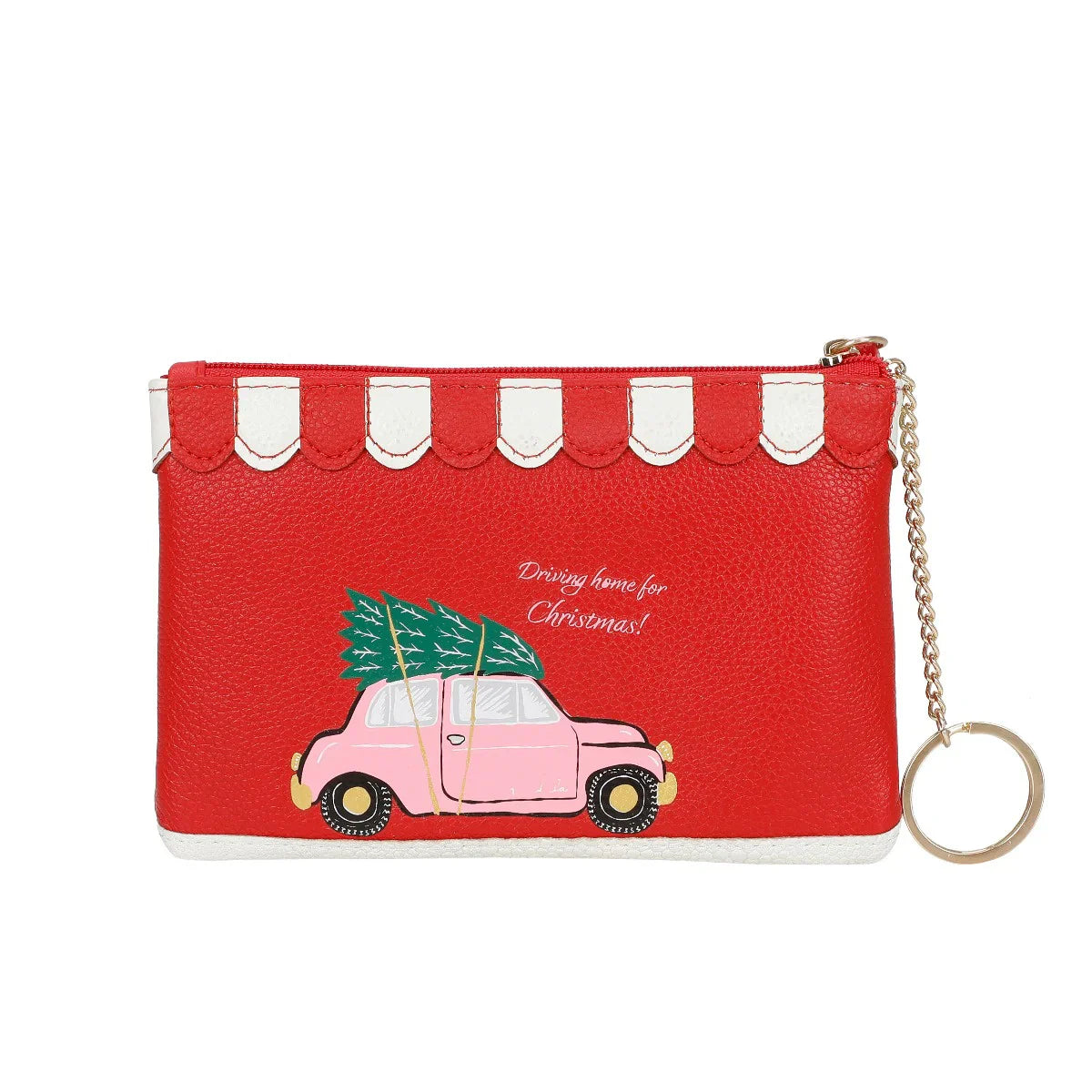 Vendula London No.25 Mistletoe Lane Zipper Coin Purse