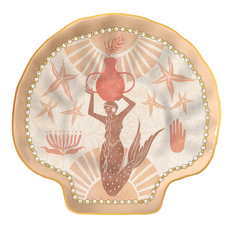 Ceramic Trinket Dish Seabelle