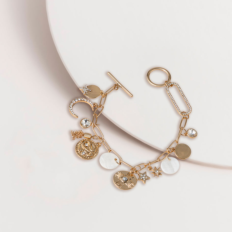Celestial Charm Bracelet