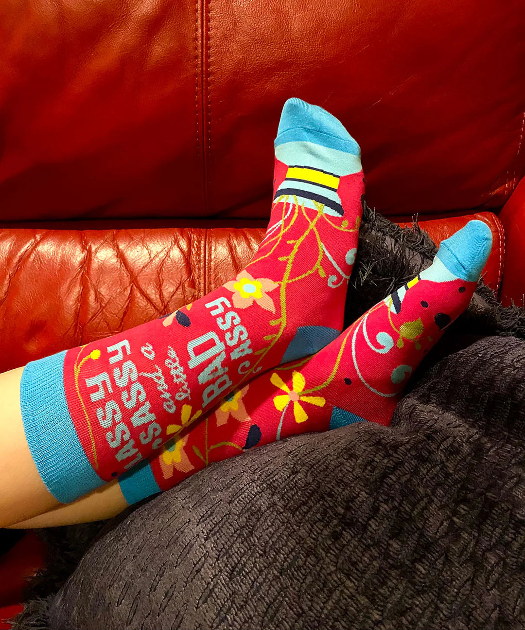 Classy Sassy and a Little Bad Assy Women's Crew Socks