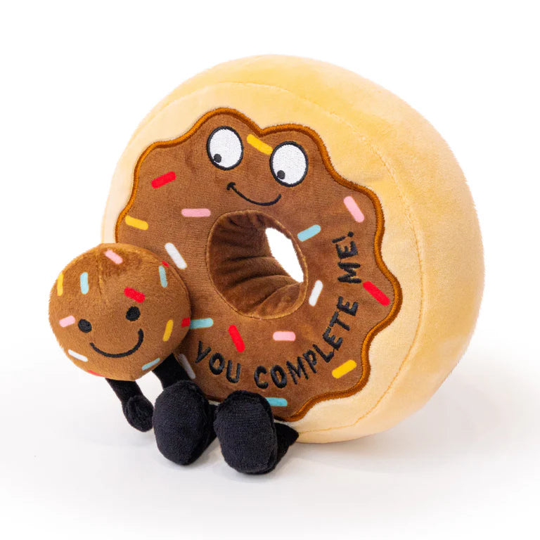 "You Complete Me" Plush Donut