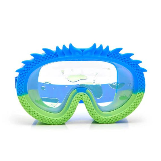 BLING2O Blue Beard the Dragon Swim Mask