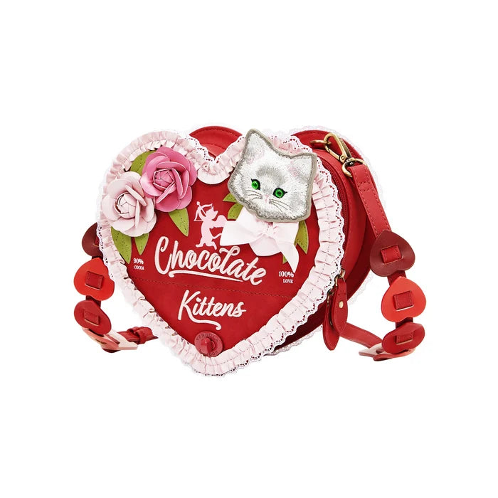 Vendula Chocolate Box--Heart Chocolate Box Bag