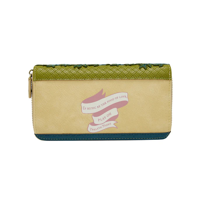 Vendula Shakespeare's Theatre - Twelfth Night Large Ziparound Wallet