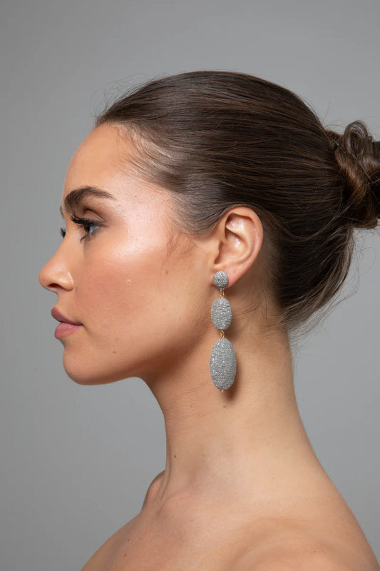 Denise Earrings - Silver