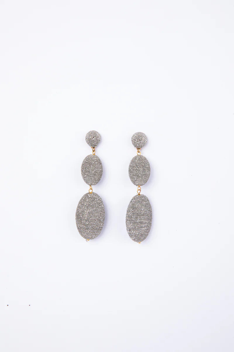 Denise Earrings - Silver