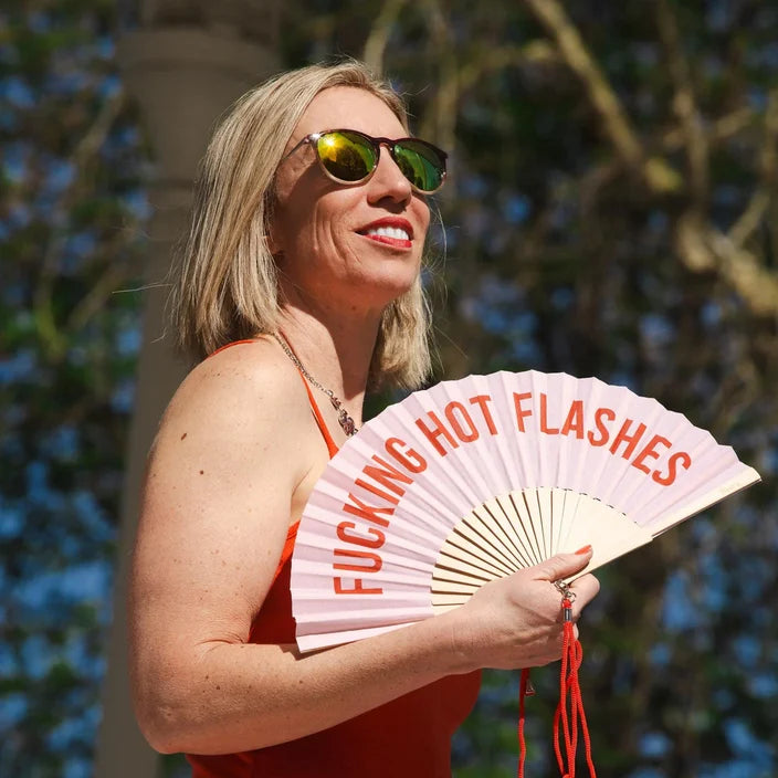 Hand Fan - Fucking Hot Flashes