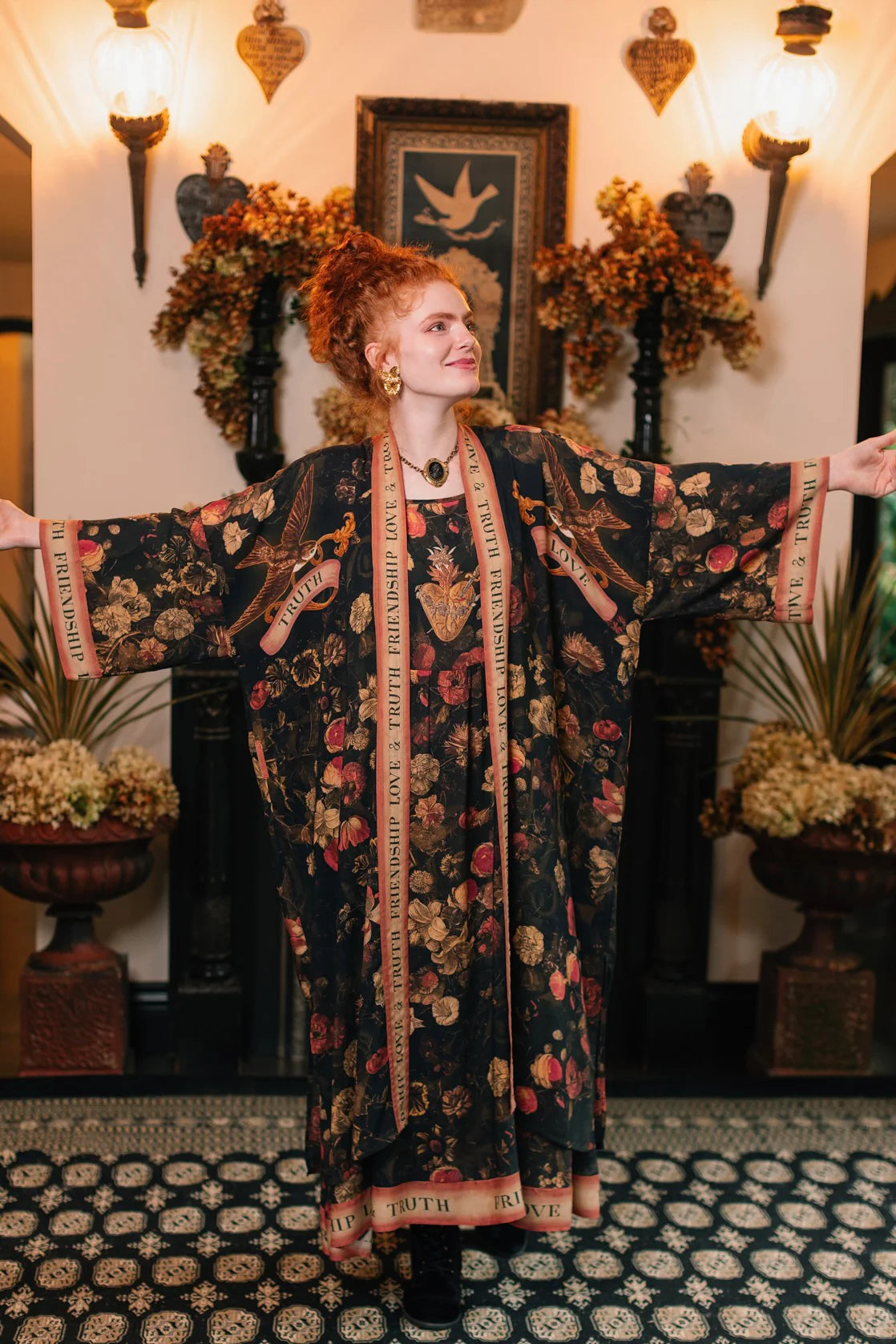 Heart of Gold Opera Duster (Full Length)