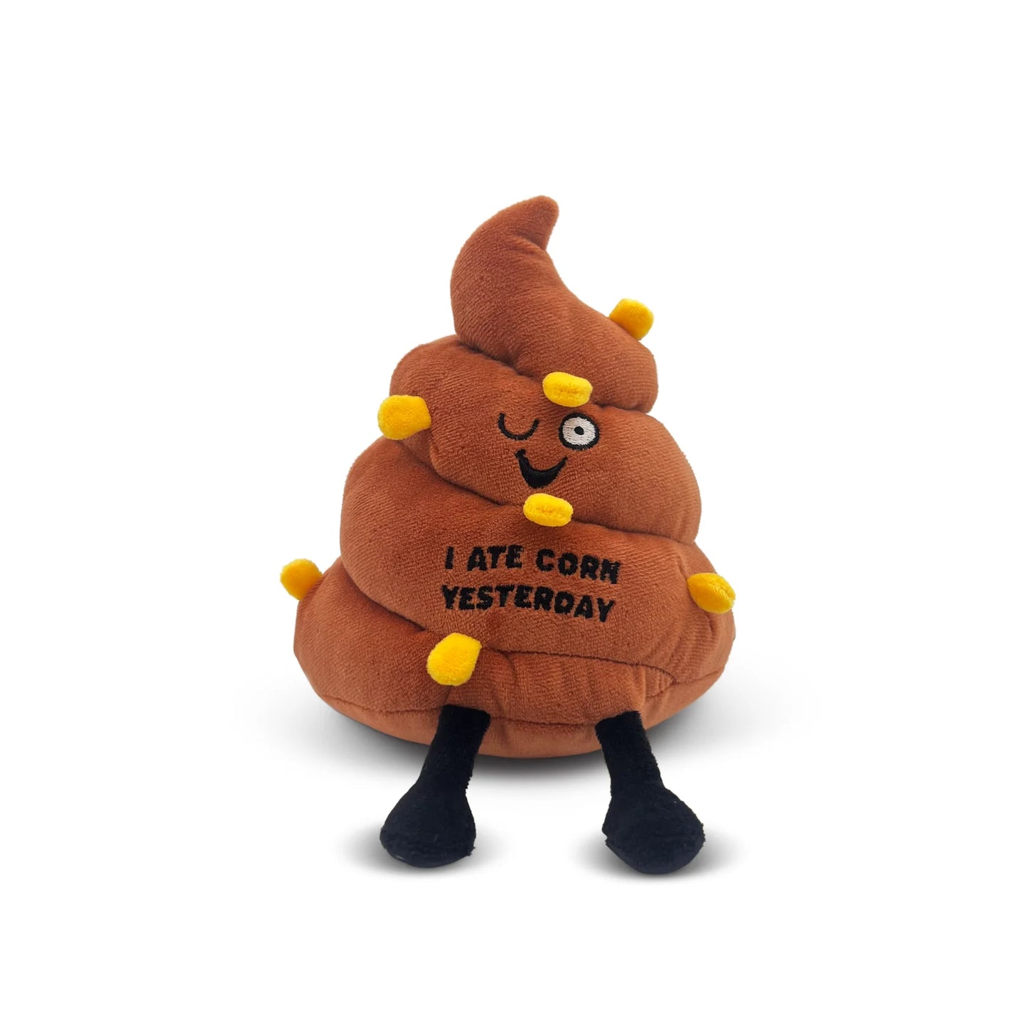 "I Ate Corn Yesterday" Poop Plush