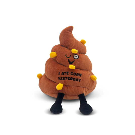"I Ate Corn Yesterday" Poop Plush