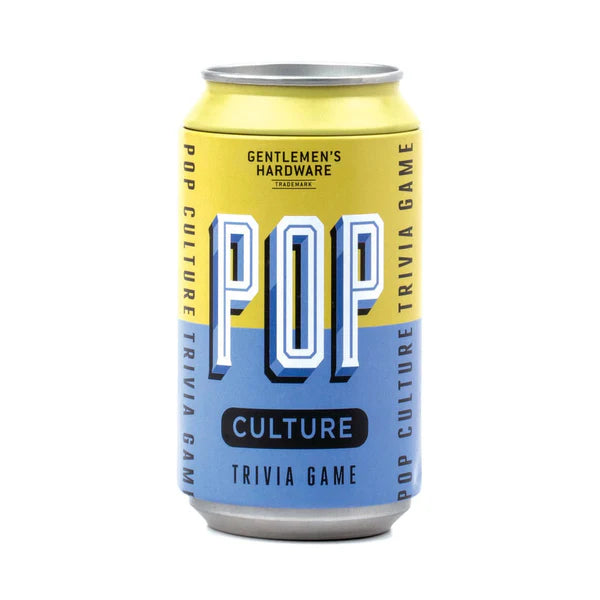 Pop Culture Trivia Game in a Can