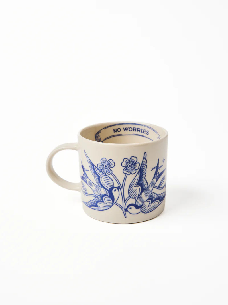 Inked Mug - No Worries