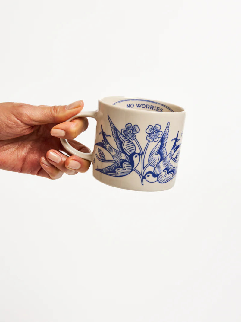 Inked Mug - No Worries