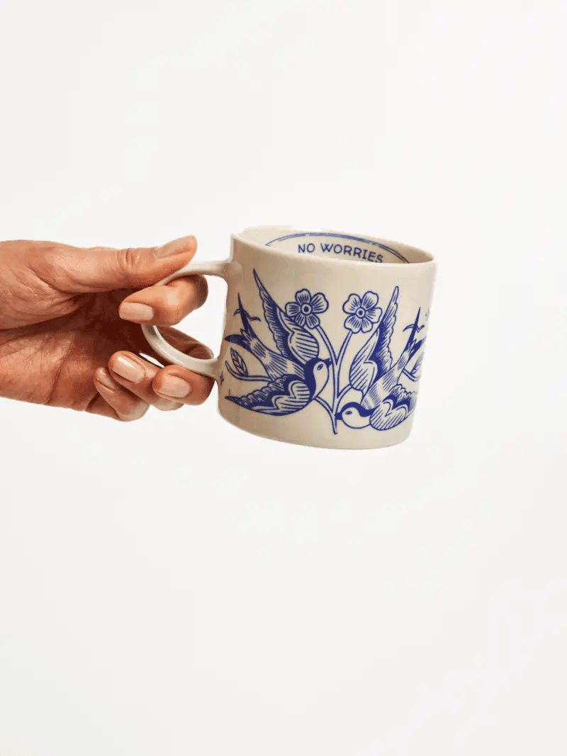 Inked Mug - No Worries