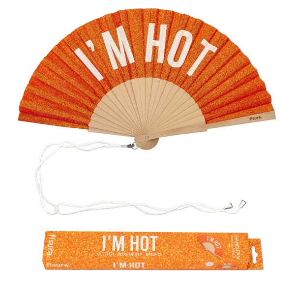 Hand Fan - I'm Hot