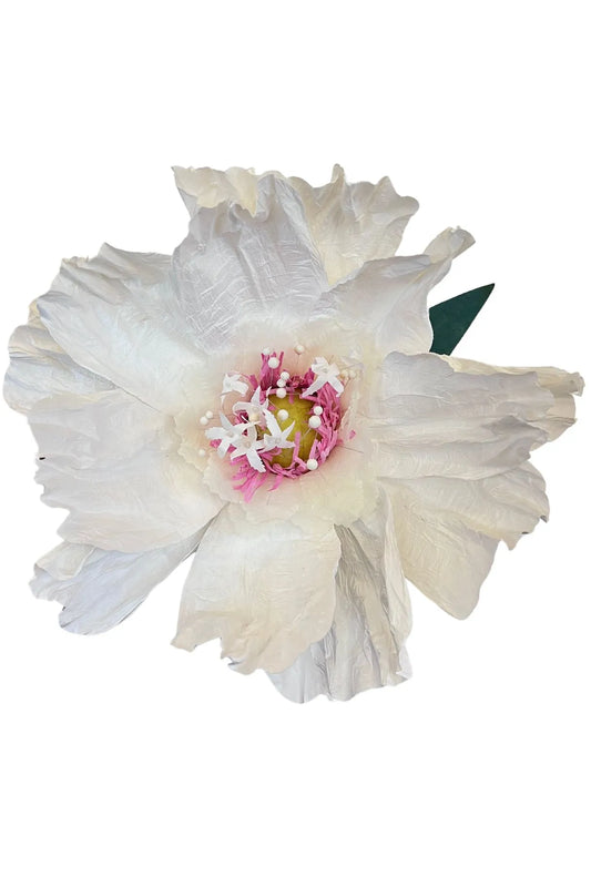 Dancing Paper Flower – White